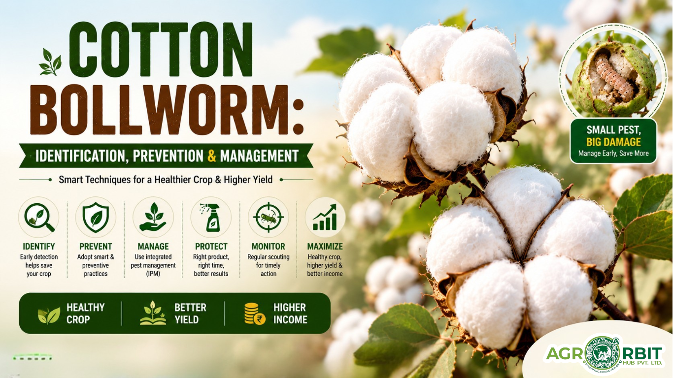 Cotton Bollworm: Identification, Prevention & Management