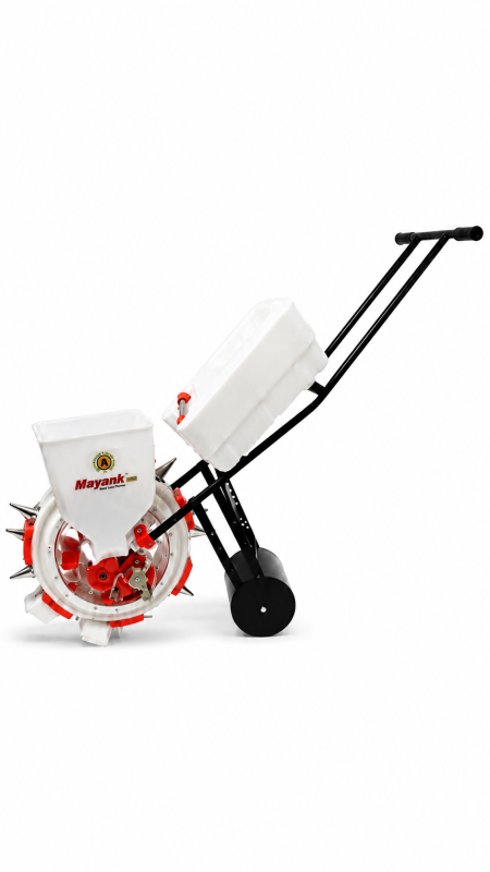 Mayank : Hand-Push Seeder and Fertilizer