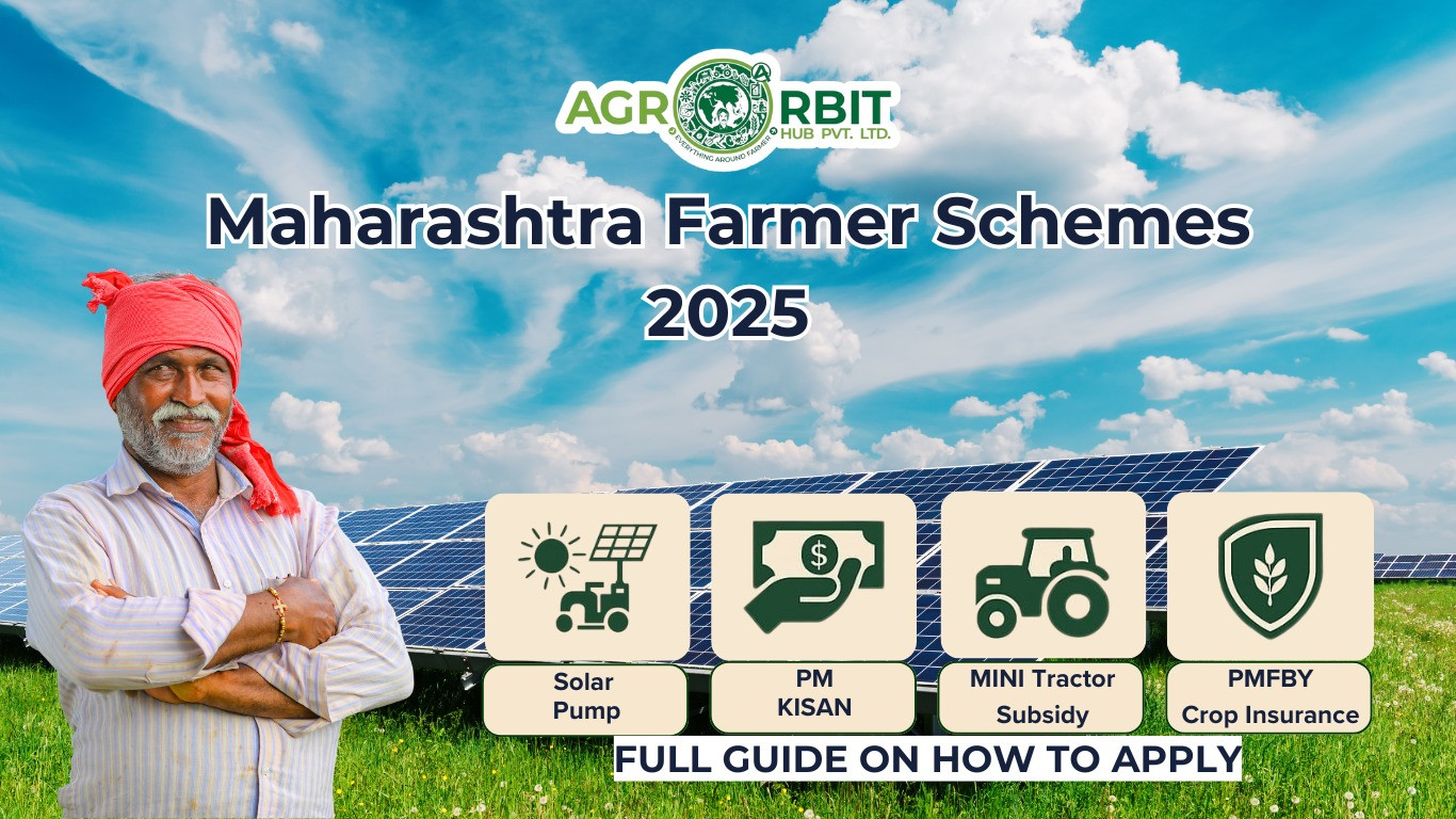 Maharashtra Farmer Schemes 2025: Full Guide on How to Apply (AgroOrbit Agriculture Support Blog)
