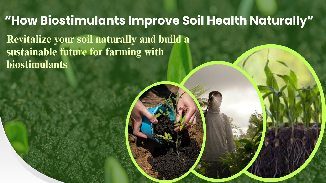 “How Biostimulants Improve Soil Health Naturally”