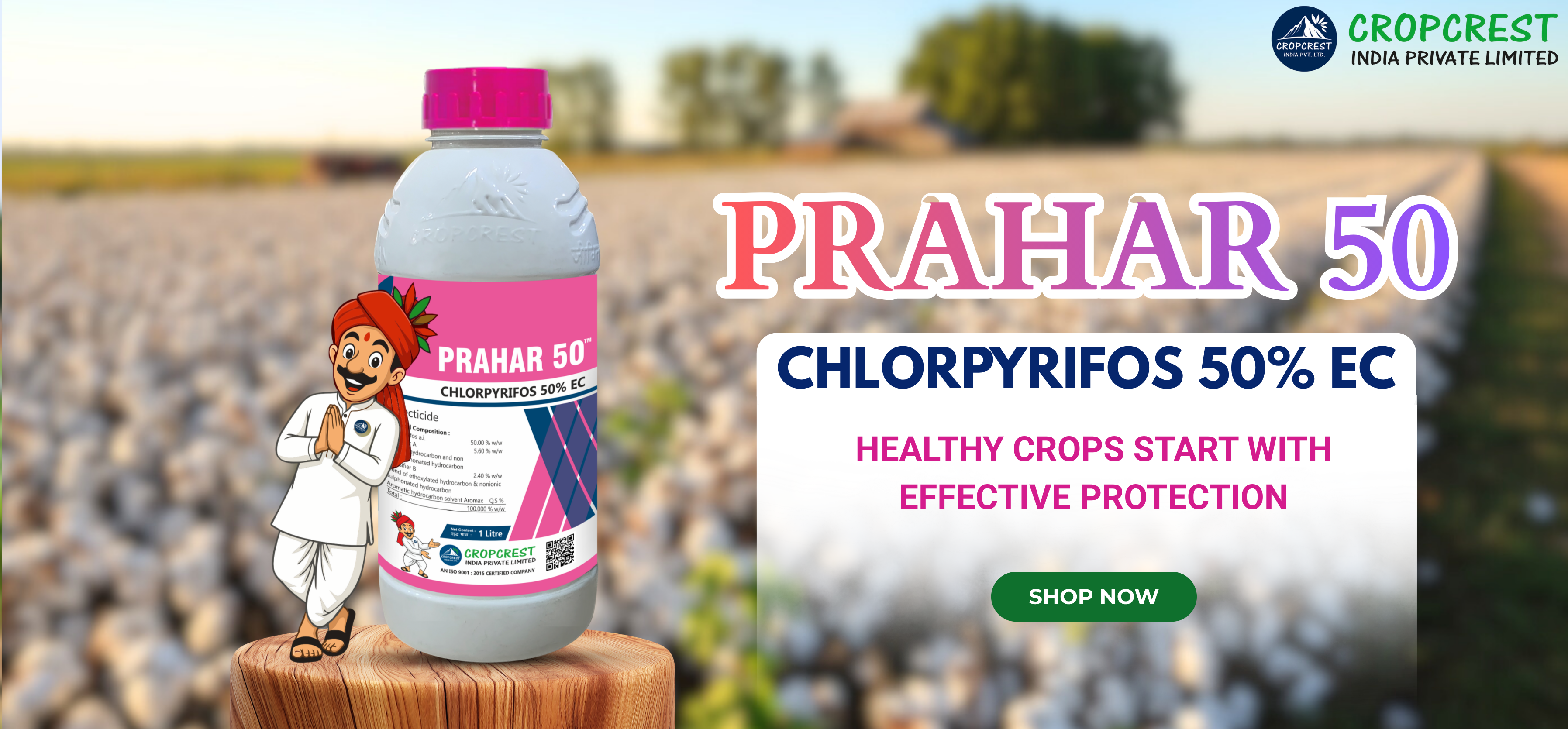 Cropcrest India Pvt Ltd promo