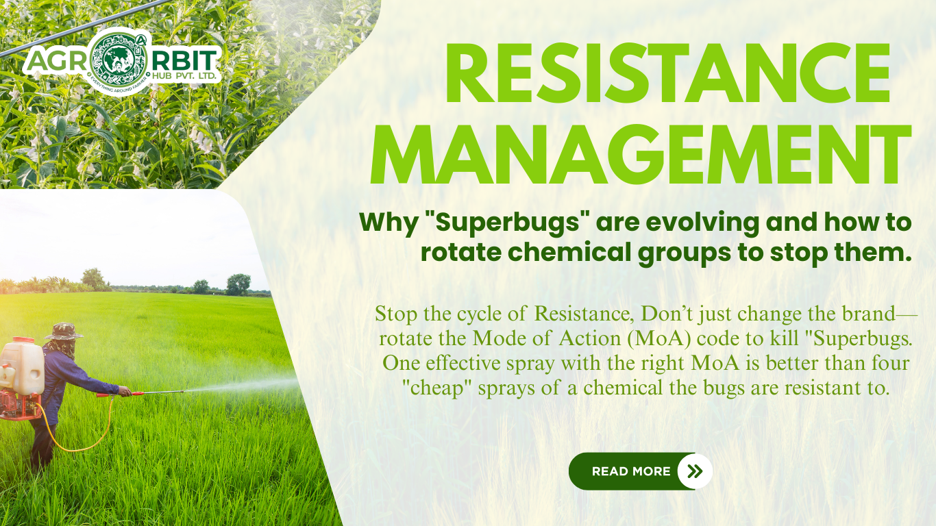 Resistance Management: Why "Superbugs" are evolving and how to rotate chemical groups to stop them.