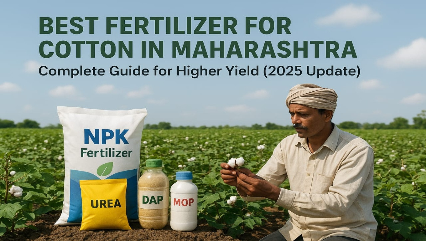 Best Fertilizer for Cotton in Maharashtra: Complete Guide for Higher Yield guide with agro orbit